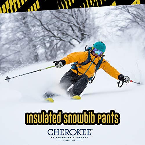 image for Cherokee Mens Insulated Water Resistant Ski Snowboard Snowbib Overall 