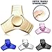 SMAZ LIFE Anti-Anxiety Fidget Spinner Toy Helps Focusings EDC Focus Toy for Kids & Adults - Best Stress Reducer Relieves ADHD Anxiety and Boredom Ceramic Cube Bearing (Aluminium Pink)