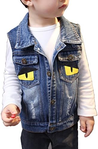 Gskids Cotton Child Cowboy Vest Spring and Summer