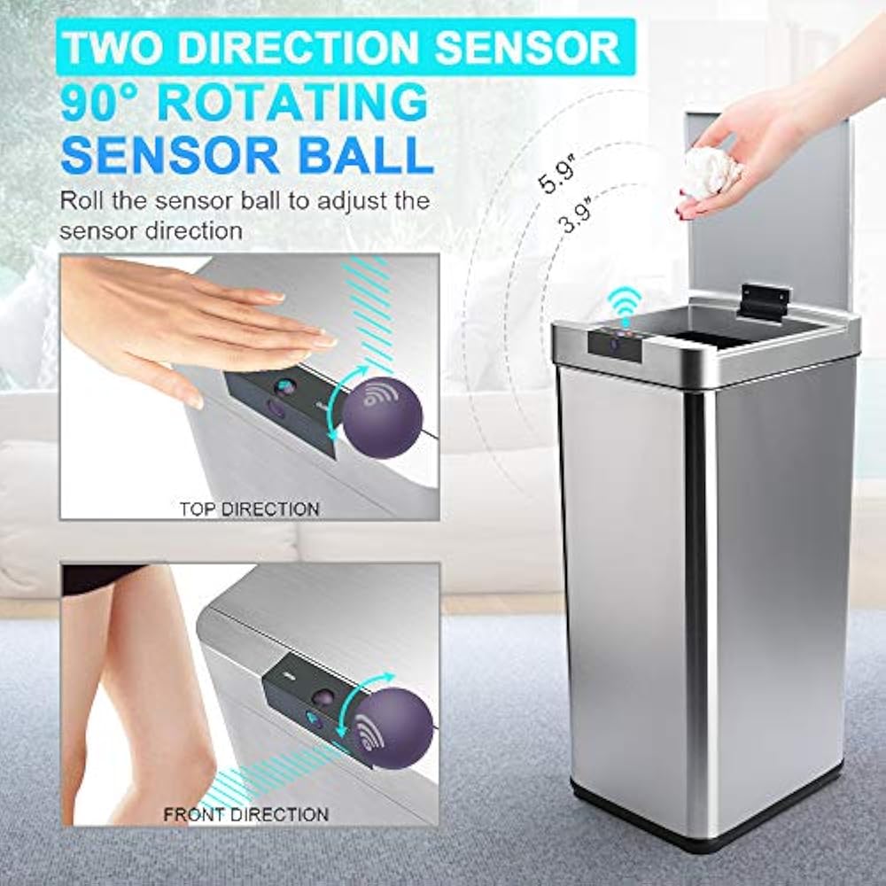 trash can sensor lid