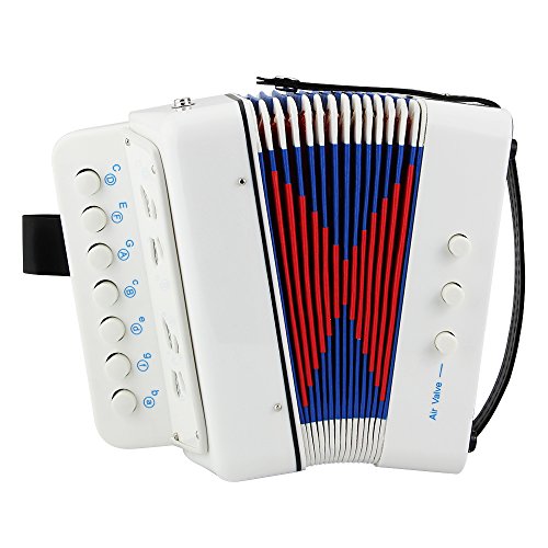Kid's Accordion,Htianc Accordion Kid's Accordion Solo and Ensemble Instrument,Educational Musical Instrument Toy for Kids Children Amateur Beginner
