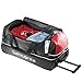 Samsonite Andante Wheeled Rolling Duffel Bag, Black/Red, 32-Inch Drop Bottom