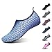 LINGMAO Mens Water Shoes Aqua Swim Summer Socks Slip-On for Beach Surf Pool Yoga Outdoor