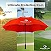 Procella 62 Inch Large Golf Umbrella for Rain, Windproof, Auto Open, Heavy Duty, Oversized, Extra Large Size, Big Coverage for 2-3 People, Sturdy Stick Sports Umbrellas for Adults