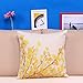 Home Decor Pillow Cases Yellow Flower Tree Printed Throw Cushion Covers 18