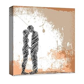 signwin Canvas Wall Art Romantic Couple Canvas Prints...