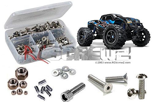 RCScrewZ Traxxas X-Maxx 4x4 Monster Stainless Steel Screw Kit #tra061