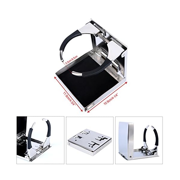 YaeMarine-Bigger-Stainless-Steel-Adjustable-Folding-Drink-Holders-Marineboatcaravancar-for-Mug-Cup-up-to-Dia-3-38