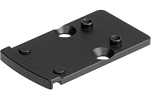 Osight RMR to RMSc Adapter Plate for RMR Slide Cut, Compatible with Standard RMSc Footprint Red Dot Sights