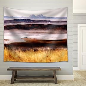 Autumn viewpoint - Fabric Wall Tapestry Home Decor - 51x60 inches