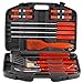 Estilo 18 Piece Stainless Steel Barbecue Grill Tool Set with Storage Case