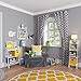 RiverRidge Home 02-068 RiverRidge 3-Tier Ladder Shelf for Kids, White