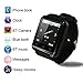 [Prime] U8 Bluetooth V4.0 Bluetooth Wrist Smart Watch WristWatch UWatch for IOS Android iPhone 4/4S/5/5C/5S Samsung S2/S3/S4/Note 2/Note 3 HTC Sony Blackberry,Dark blue