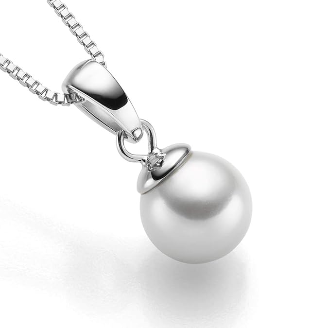 Sam Bellamy Damen Silber-Kette Geschenk-Set | 45cm Halskette 925 Sterling | Frauen Schmuck Anhänger Swarovski