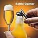 TI-EDC Titanium Beer Bottle Opener Keychain Pendant Compact Durable Easy to Use Cap Opener Picnic Basket Oktorberfest Fathers gifts for Dad Housewarming Gifts for New Home