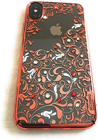 Beckberg Studded with Swarovski Crystal Elements Hard Shell Case for iPhone X 10