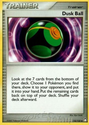 Amazon Com Pokemon Dusk Ball Diamond Pearl Mysterious Treasures 110 Toy Toys Games