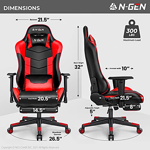 NEO CHAIR Gaming Chair Computer Ergonomic Office Adjustable Lumbar
