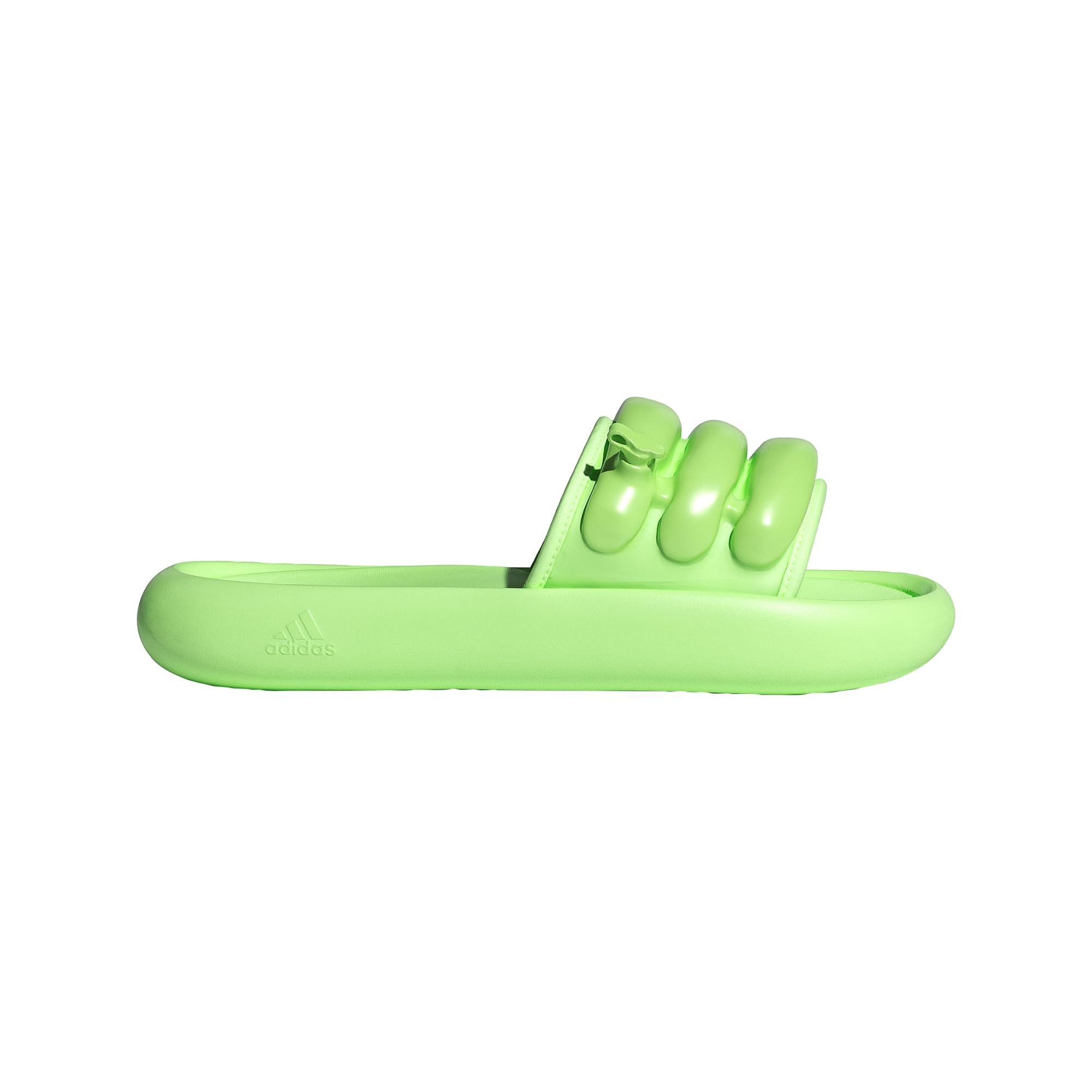 adidas Unisex Zplaash Slide Sandal, Green