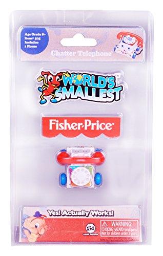 World s Smallest Fisher Price Classic Chatter Phone Collectable
