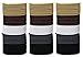 Goody Ouchless No Metal Elastics, 4mm Java Bean - 111-Count