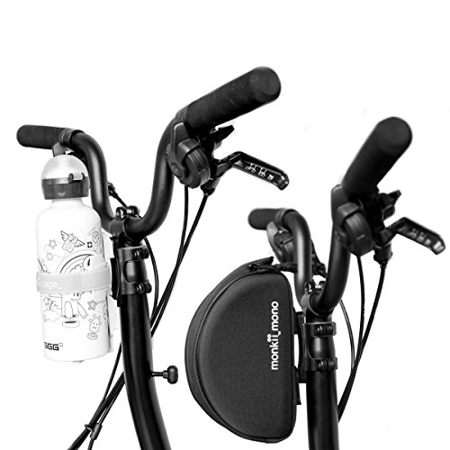 Dom Monkii Clip for Brompton - Bike Frame Adapter for Brompton (30&36mm tube), Fits Monkii Cage, Monkii Mono, Monkii Wedge