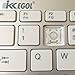 iKKEGOL USB Slim Mini Wired 78 Key Small Super Thin Compact Keyboard for Desktop Laptop PC Win 7 Mac (White)