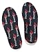 Powerstep Unisex Adult Comfortlast Insole, Black/Red, Men S 9-10.5 / Women S 11-12 US