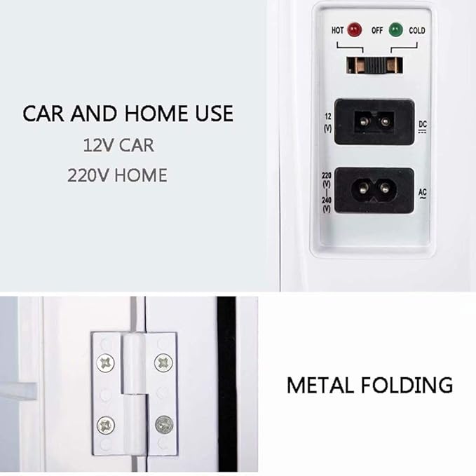 Mini frigorífico portátil de 20 litros de Weifan, nevera ...