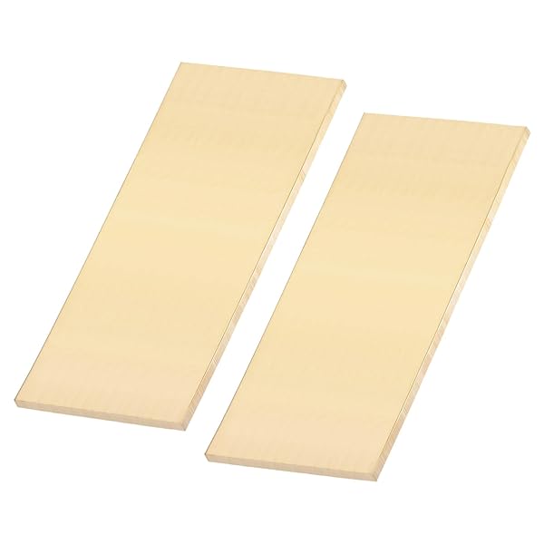 UXCELL BRASS FLAT BAR STOCK, 0.47″X3.94″X12″METAL SOLID BRASS SQUARE BARS FOR KNIFE MAKING DIY HANDICRAFTS ARCHITECTURAL DECORATION INDUSTRY CONDUCTIVITY