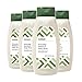 Amazon Brand - Solimo Everyday Moisture Body Wash with Colloidal Oatmeal, 18 Fluid Ounce (Pack of 4)