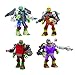 Teenage Mutant Ninja Turtles Mutations Michelangelo with Stealth Battle Shell Action Figure