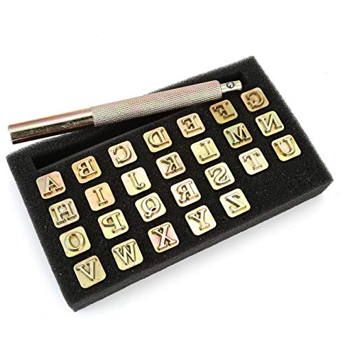 1 Yoption+Leathercarft+Stamping+Letters+Alphabet