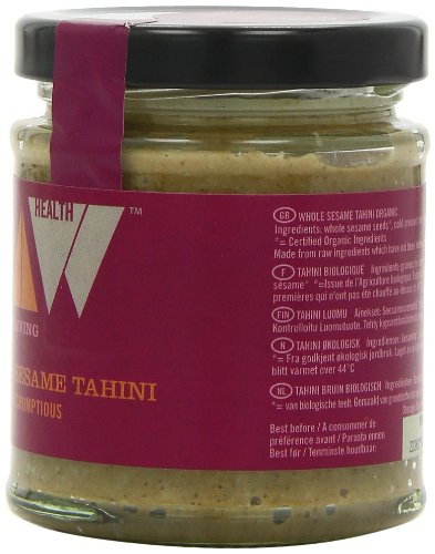 Raw Health - Organic Spreads - Whole Sesame Tahini - 170g - Thumbnail 2