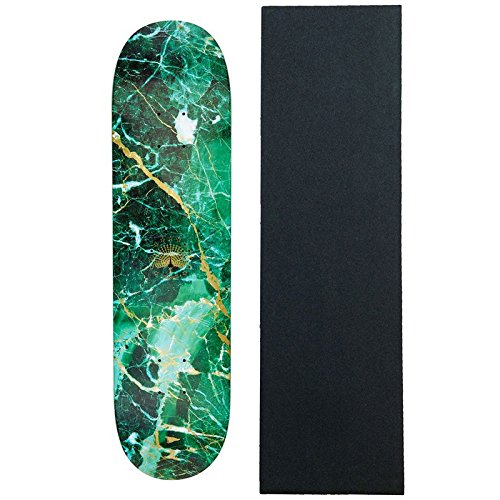 Primitive Skateboard Deck Peacock Marble 7.8" with Grip