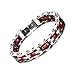LBFEEL Stainless Steel Silicone Motorcycle Bike Chain Bracelet in 6 Colors