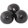 Juggling Balls Professional Style Set of 3 - How to Juggle Kit with Bean Bags for Juggling for Beginners with Vibrant Colors, Great Feel, Ultra Durable (Black)