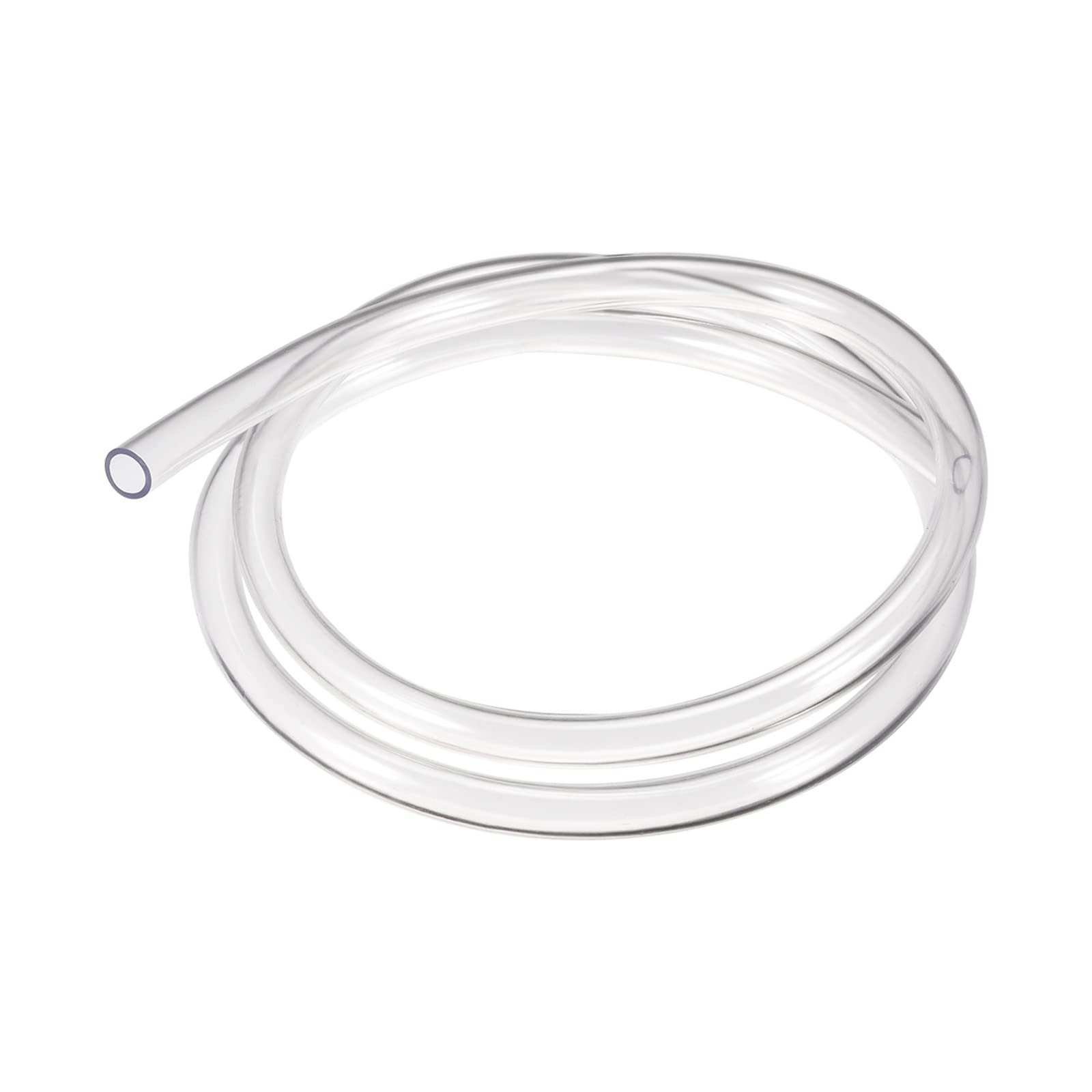 Rebower Clear Plastic PVC Tubing Flexible Vinyl Tube, [for Garden Irrigation Water Hose, Fish Tank, Aquarium] - 5/16" x3/8"/3.3ft
