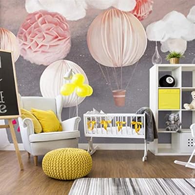 3d Vliesstoff Wallpaper Kinderzimmer Netzwerk Rote Tapete Ins Ballon Tapete Warme Madchen Prinzessin Zimmer Schlafzimmer Grune Tapete Wand 300cm 210cm Amazon De Baumarkt