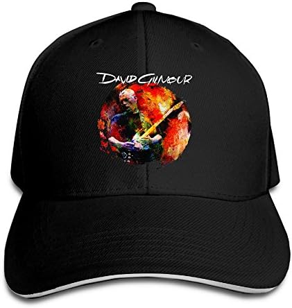 NUBIA David Gitar Jon Gilmour Sunbonnet Hat Adjustable Hat Black