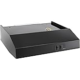 Camper Comfort RV Range Hood with Fan and Light | 20'' | 12V | Black