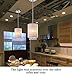 LaLuLa Crystal Pendant Lighting 1-Light Mini Raindrop Lights Kitchen Island Chandelier