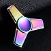 Fidget Spinner Stainless Steel by OHQ - EDC Premium Hand Spinner Toy for Killing Time - reduces Anxiety, increases Focus, helps ADHD&Autism (Rainbow)