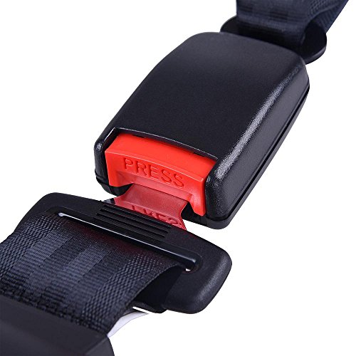 AW 2 Universal Retractable Golf Cart Seat Belts and Bracket Kit Compatible with EZGO Yamaha Club