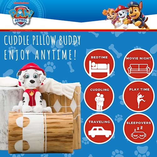 Paw Patrol Marshall Kids Bedding Super Soft Plush Cuddle Pillow Buddy
