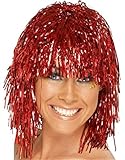 Adults or Childs Economy Red Foil Tinsel Costume Wig