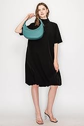 Elegant Crescent Shoulder Bag Underarm Purse