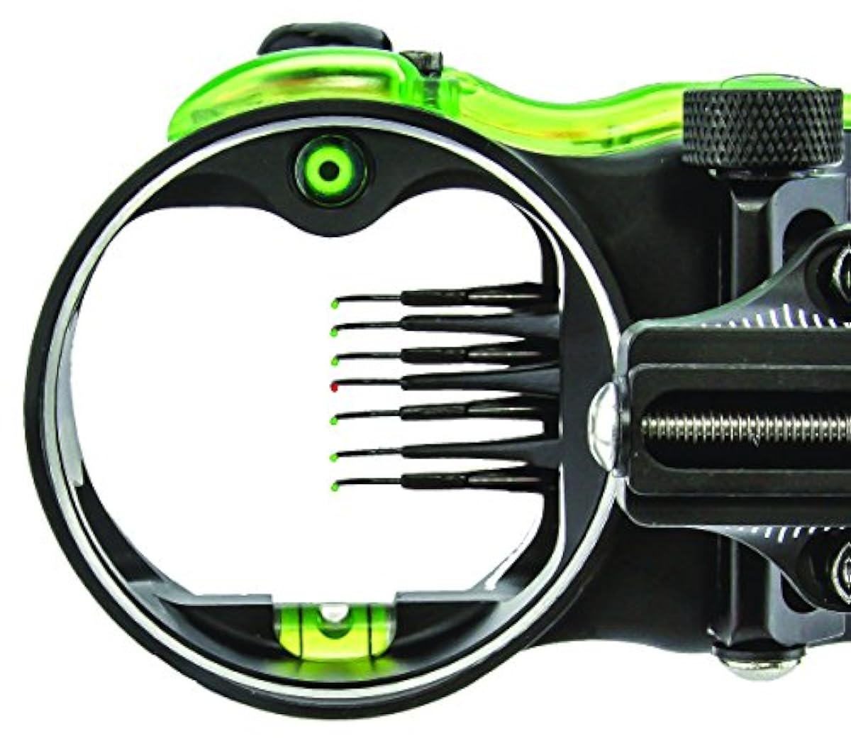 Field Logic IQ Bowsights Micro 7 Pin Compound Bow Archery Sight Left