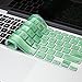 Kuzy Metallic Keyboard Cover for MacBook Pro and MacBook Air, Green (M.Green.Key)