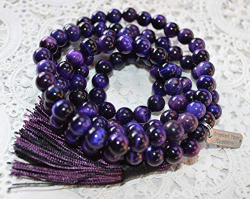 image for Awaken Your Kundalini - For Genuine Gemstone Hand Knotted Japa Mala Be